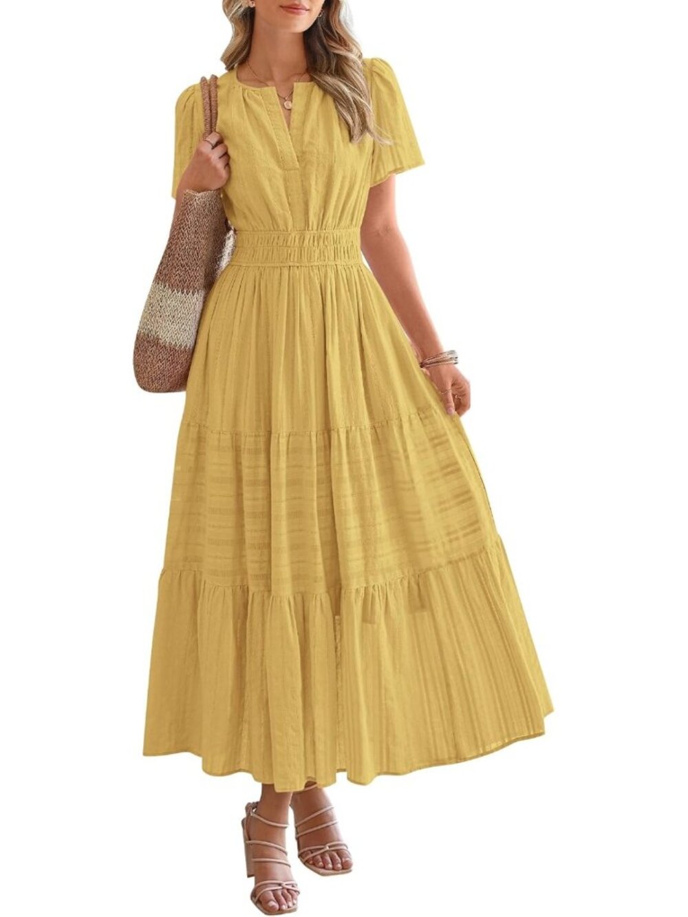 Summer Casual Maxi Dress for Women - Trendy, Comfortable, Perfect for Any